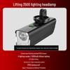 Rechargeable Bicycle Headlight for Night Riding - Strong, Durable, and Ideal for Road and Mountain Bikes