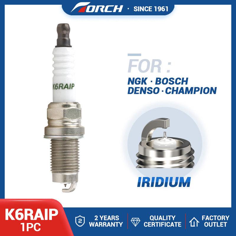 1PC Iridium Spark Plug TORCH K6RAIP OE219 Replace for BYD476ZQA-3707100 for BYD476ZQA BYD476ZQB BYD476ZQD BYD476ZQC 1.5T