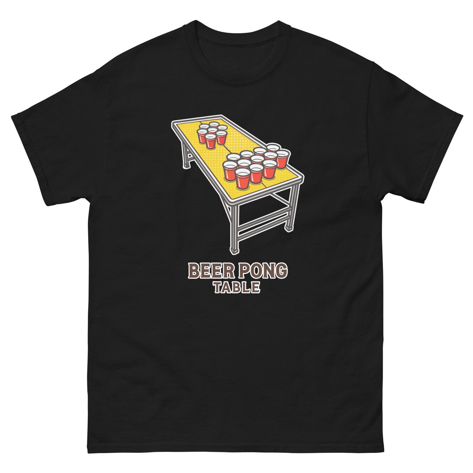 Beer Pong Tables Nightclub Bar Nightlife Party T-Shirt XL