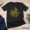 Goldfisch AU Chemie Wissenschaft T-Shirt Lustiger Goldfisch Einzigartiges Design Sweatshirt Chemie-Liebhaber Der Goldfische Hält Geschenk T-Shirt Oberteile