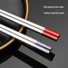 Meichu 316L Stainless Steel Individual Serving Chopsticks - 2 Pair Set