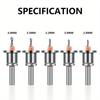 8mm Shank Drill Bit New Alloy Core Limiter Countersink Drills Router Bit Woodworking Tool