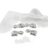 Sterling Silver Dragon and Phoenix Clasp for DIY String Bracelets and Anklets