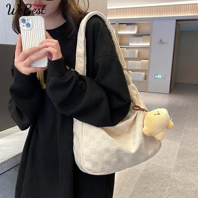 Autumn Winter Women Large Capacity Daily Versatile Fashion Chic Korean Instagram Student Trendy Shoulder Bag