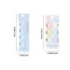 Cube shaped multifunctional student mini clip, note holder, bill holder, long tail clip, office storage