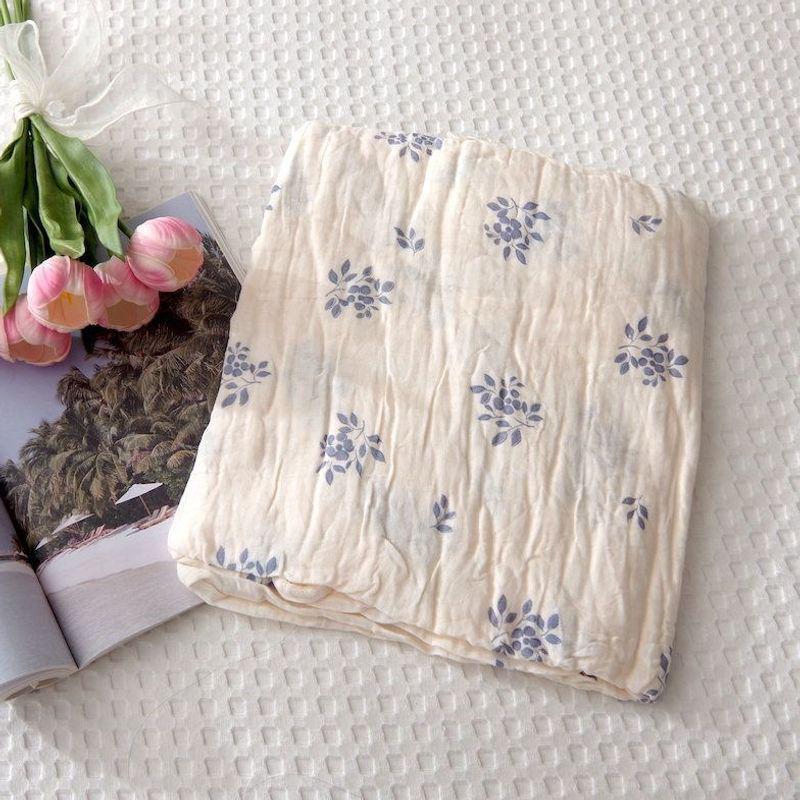 Class A Double-Layer Cotton Gauze Blanket - Soft, Skin-Friendly Summer Quilt & Towel