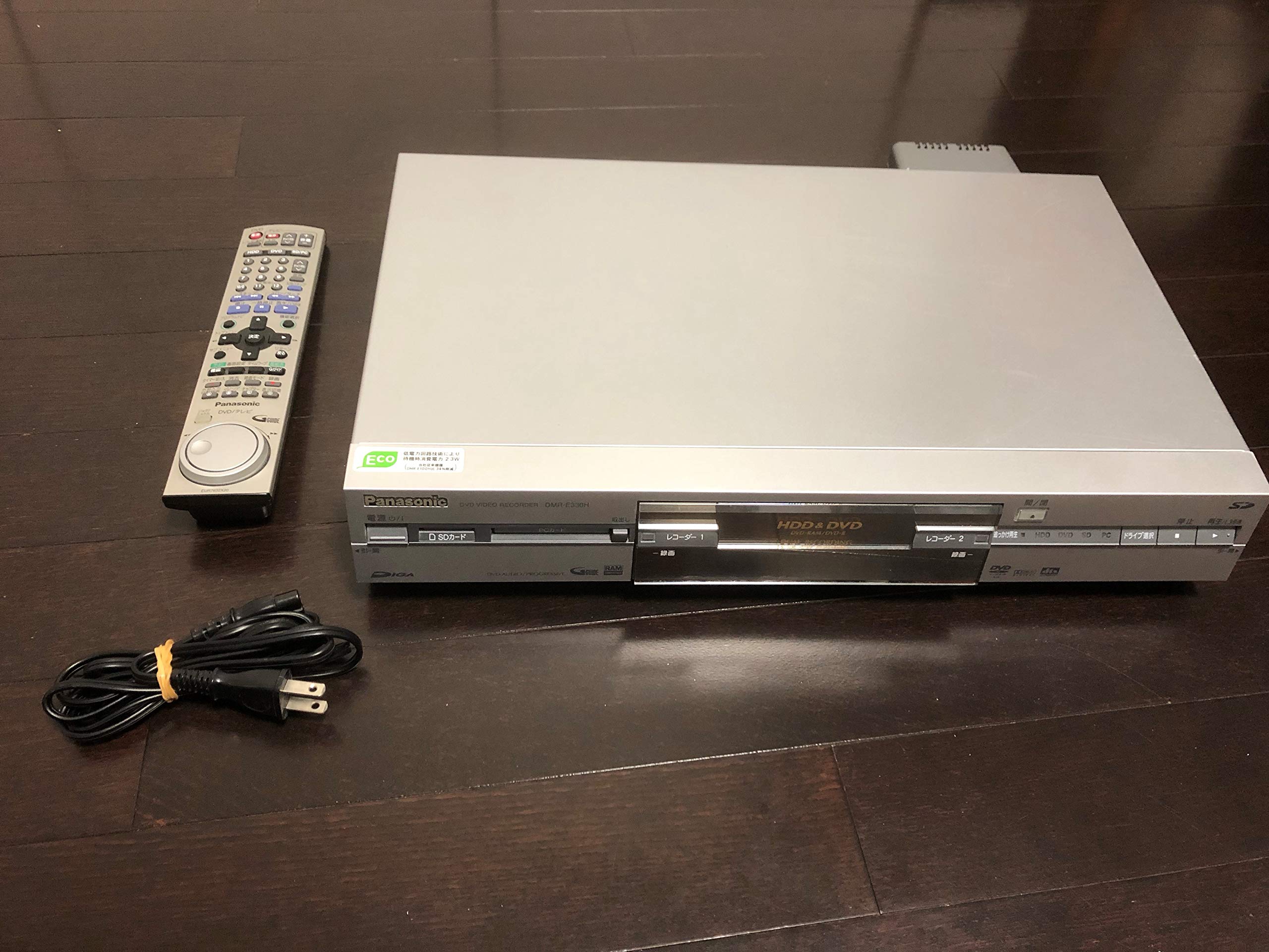 

Panasonic 250GB DVD recorder DIGA DMR-E330H-S