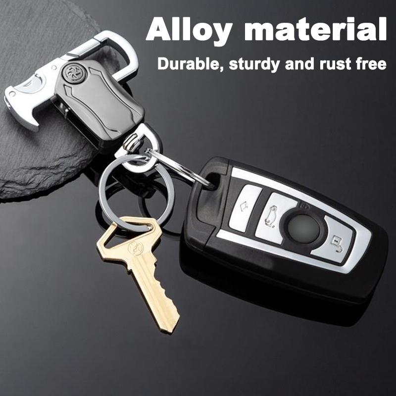 2026 Hot Sticker Multi-function Car Styling Keychain Rings Emblem Keyring Chain Gift For Alfa Romeo Sportiva Giulia Giulietta 15
