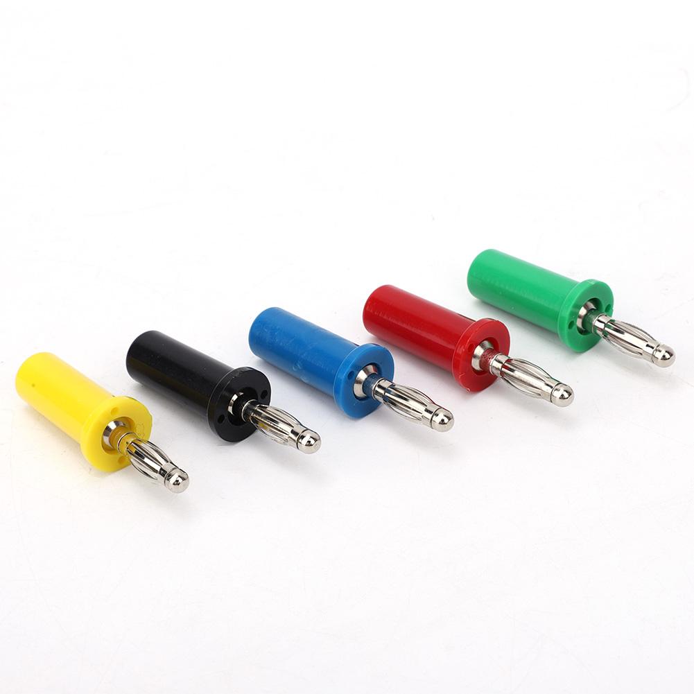 10 Pcs Banana Jack Integrated Welding Type Banana Connector Head 4mm 30 60V 32A