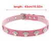 Stylish PU Leather Paws Design Choker Necklace With Metal Hardware For Everyday Wear Party Outfits Costume Accessories