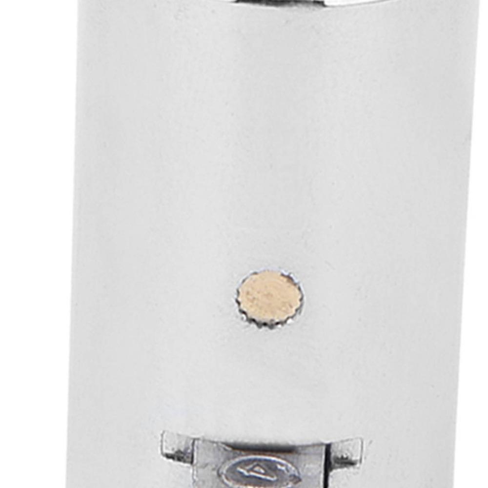 Cilindro de Cerradura para Máquina Expendedora de Aleación de Zinc con 3 Llaves Color Cromado Cilindro de Cerradura para Máquina de Venta 38×19mm Seguro