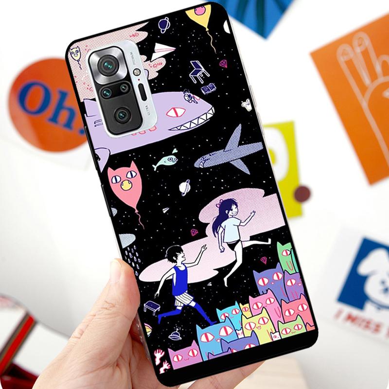Omori Game Case For Xiaomi Redmi Note 12 Pro 11 8 9 10 Pro 9S 10S 11S 12S Redmi 12C 10C 9C 10A Cover
