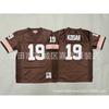 Kids Retro Football Jersey Team Practice Cotton Uniforms NFL Style Youth Sports Apparel