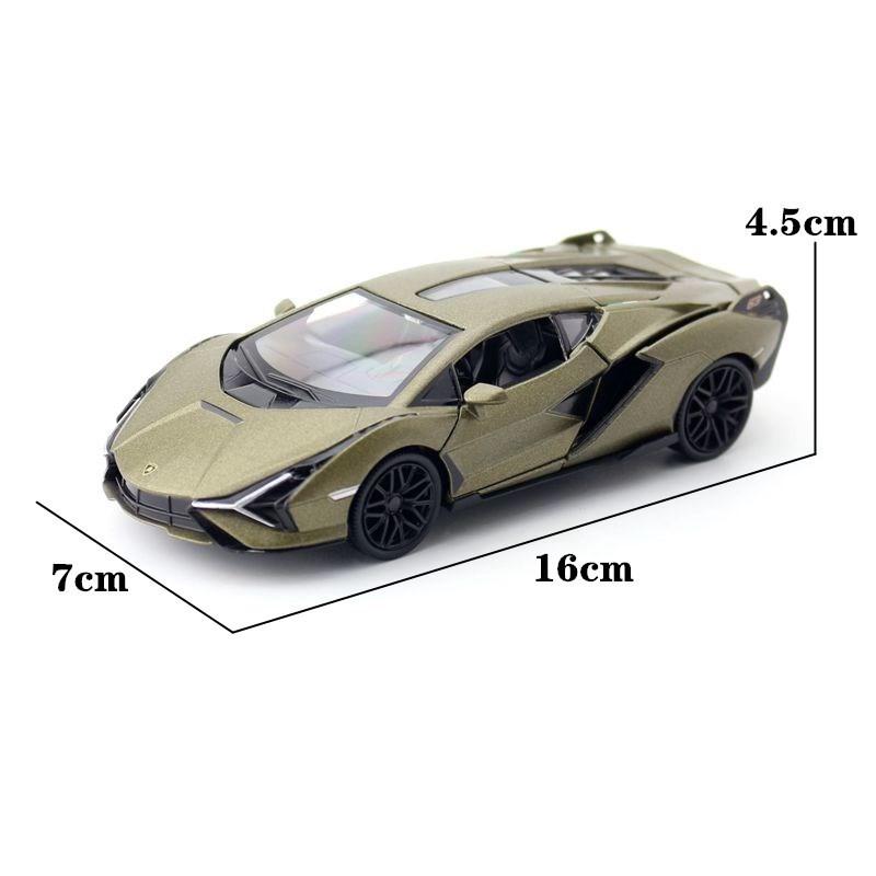 Alloy Car 132 Model Toy With Sound Light For Decoration Collectors