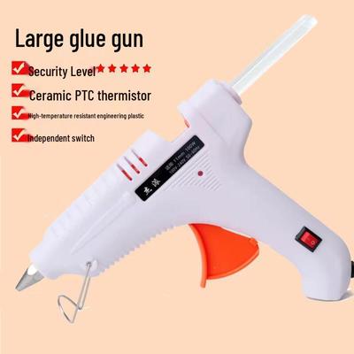 Veľká a malá lepiaca pištoľ proti popáleniu s DIY lepiacimi tyčinkami (7 mm/11 mm) - Ručne vyrobená súprava domácich nástrojov