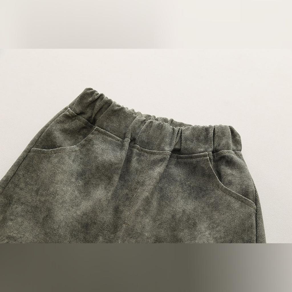 Kids Casual Long-Sleeve Set, Comfortable Daily Wear Outfits