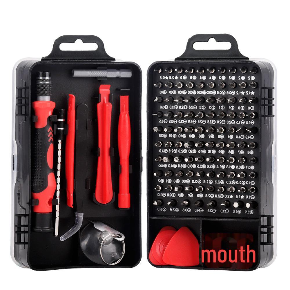 "115-in-1 Carbon Steel Screwdriver Set for Mobile Phone Repair"