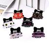 Creative Evil Face Cat Hair Claw Cartoon Acrylic Animals Shark Clip Funny Mid Size Cartoon Hair Clips Party