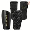 1 Pair Football Shin Guards Thickened Sports Protective Pads Unisex for Youth and Adult Training and Match 1