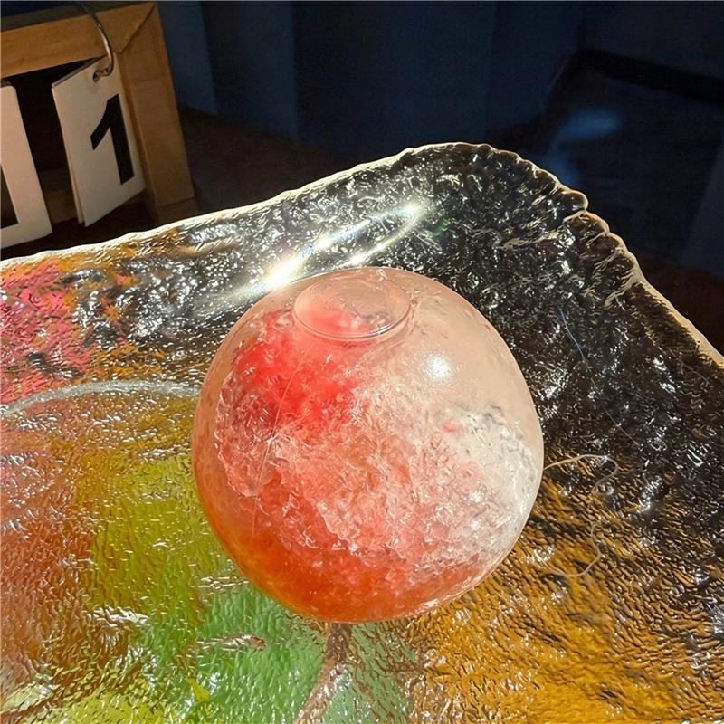 Bevredigende Knak ASMR IJsschaafijs Squishy Speelgoed Fruit Decoratie Invriesbaar Handbal Knijpspeelgoed voor Volwassenen ADHD Ontspanning Sensorisch Cadeau