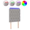 VidaXL LED Headboard Bedroom Furniture Single Bed Accessory Headboard Bed Frame Interior Light Grey 3122734