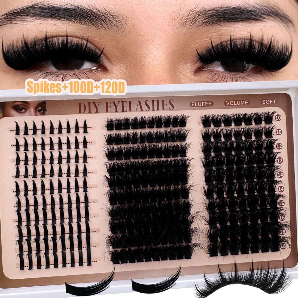 Bond and Seal False Eyelashes 10-18mm Length Fake Eyelash 3D Faux Mink Lash  Makeup Enhancement