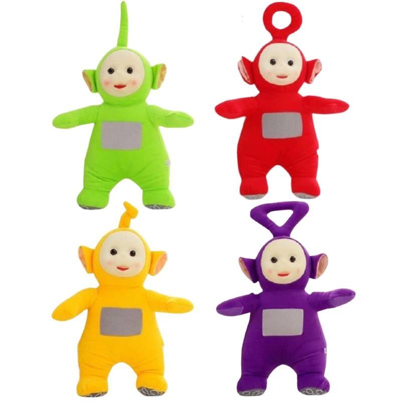 Boneca de Pelúcia Grande dos Teletubbies Brinquedo de Pelúcia de Pé Perfeito Para Presentes de Educação Infantil
