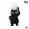 Cute Cat Fridge Magnet Mini Vase With Feeding Bottle Cat Whisker Collector Refrigerator Decorative Magnet For Home And Office