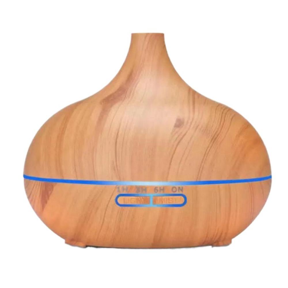 Creative Wood Grain Air Humidifier Quiet Cool Mist Air Purifier Essential Oil Diffuser  Indoor