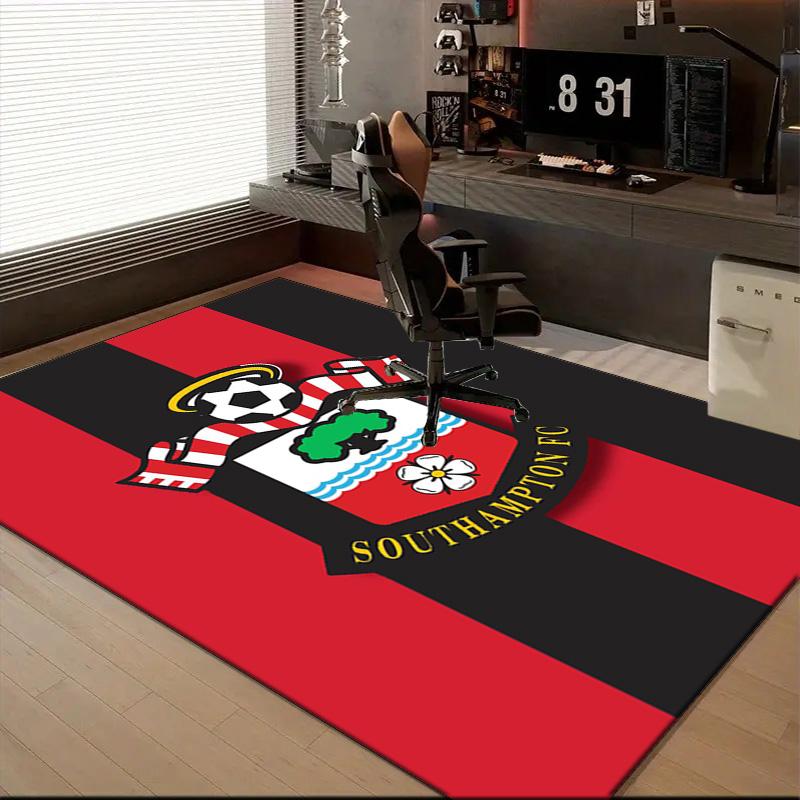 Fc Crest Design Printed Office Carpet Chair Cushion Entryway Rug, Rugs for Living Room, Bedroom Christmas gifts