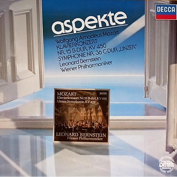 

Виниловая пластинка ЛЕОНАРД БЕРНСТАЙН ВЕНСКИЙ ФИЛГАРМОНИЧЕСКИЙ ОРКЕСТР Моцарт Концерт для фортепиано №. 15 Дюймов B 643243AH Decca 1985 Германия Классика Б/У