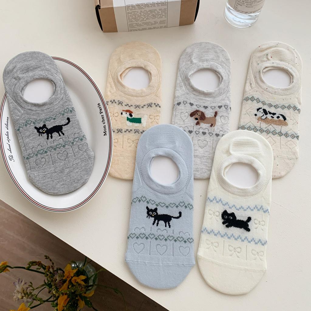 Seasonal Socks, Socks, Boneless Socks, Ultra-Thin Silicone Pumps, Boat Socks, Style Invisible Socks