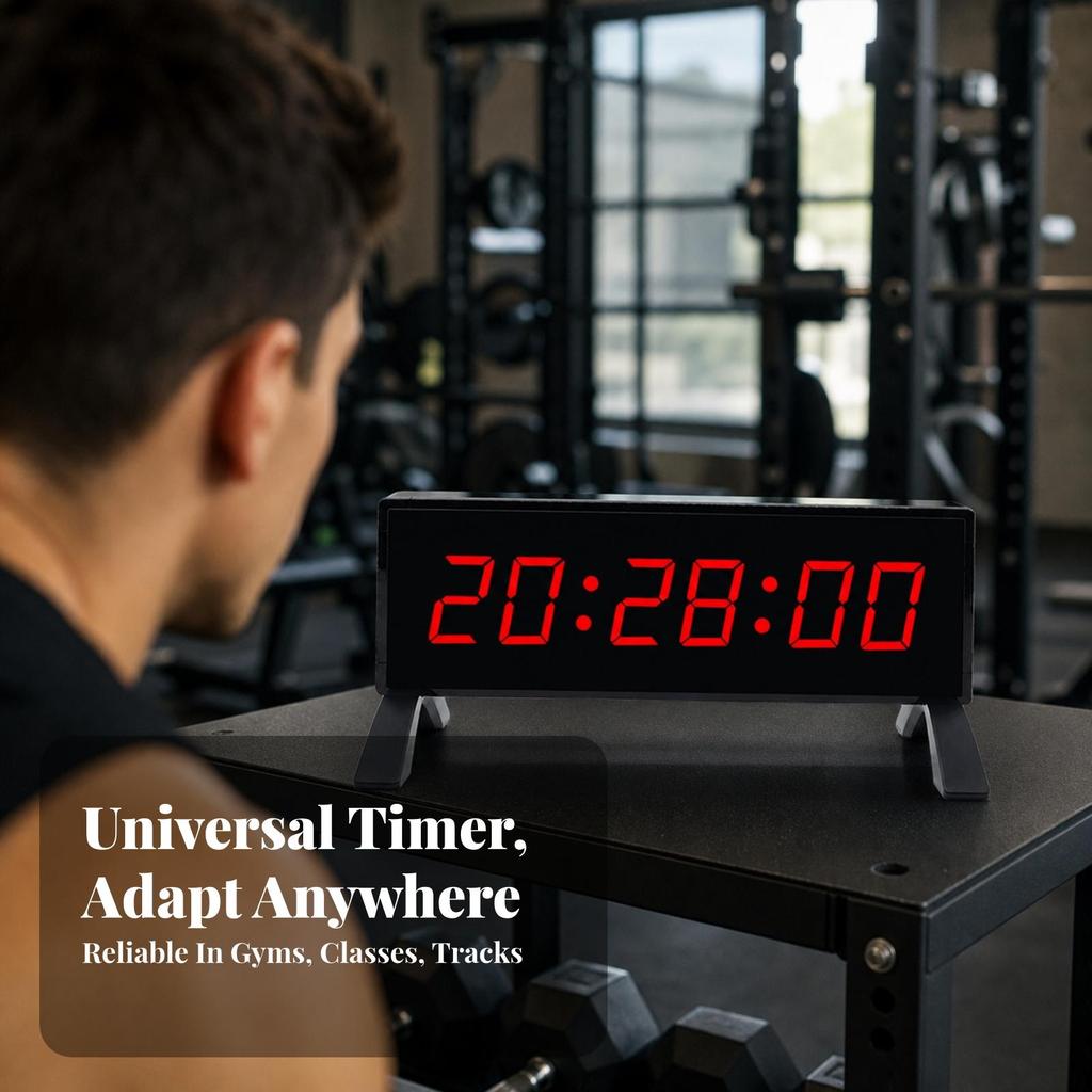Count up/down Digital Timer with Wireless Controller Easy-to-Read