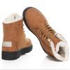 Botas de Mujer estilo coreano Botas de Mujer para invierno 2023 Botas de nieve tobillo zapatos de invierno Botas de piel de Mujer Botas cortas de tacón bajo