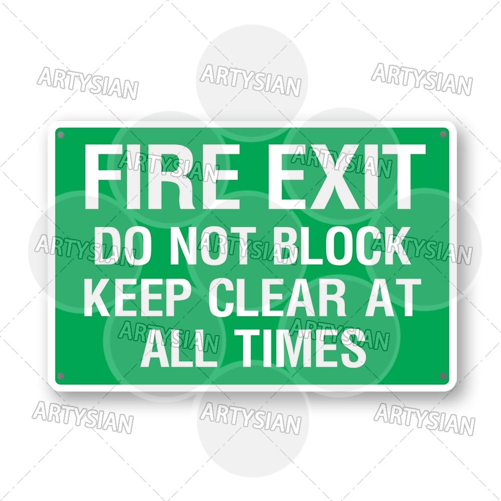 Fire Safety Metal Sign Flammable Warning Emergency Exit Escape Alarm Extinguisher Instruction Signage Assembly Hose Reel Plaque