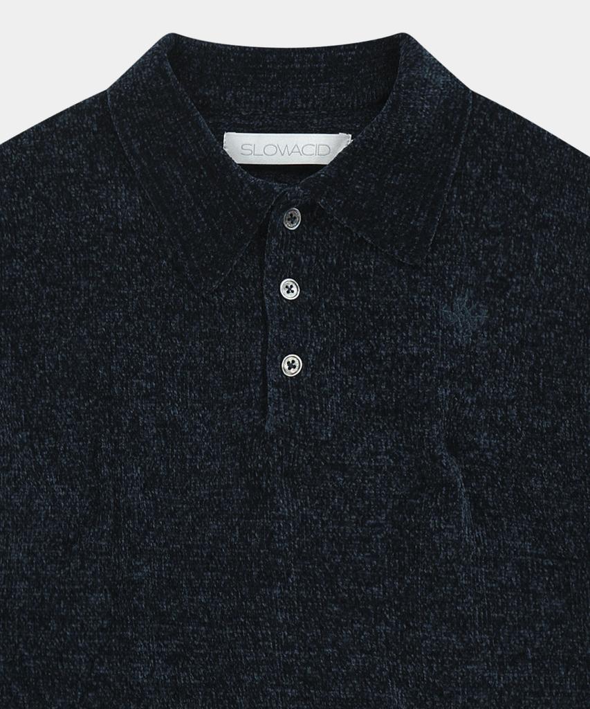 SLOWACID Velour Solid Pk Knit [Navy]