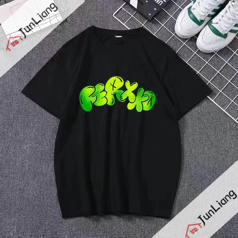 Ferxxo Breathable Tshirt Rapper Feid Printed Tshirts Summer Short Sleeve Tee Hip Hop Unisex Women Streetwear Tshirt