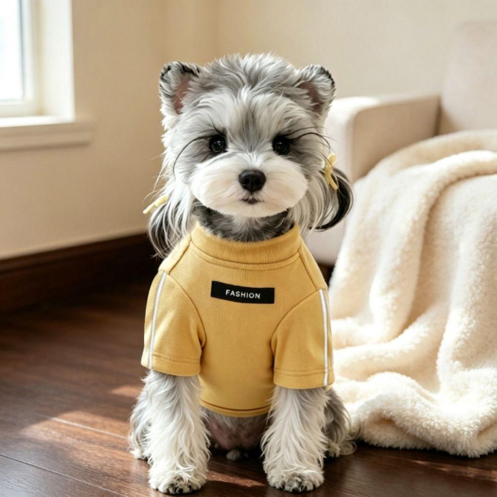 Two-Legged Design Dog Pullover Winter Warm Pet Sweatshirt Basic Cat Vest For Teddy Dogs
