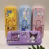 Creative Pencil Case Kit For Elementary Students Cartoon Iron Box With Complete Stationery Set