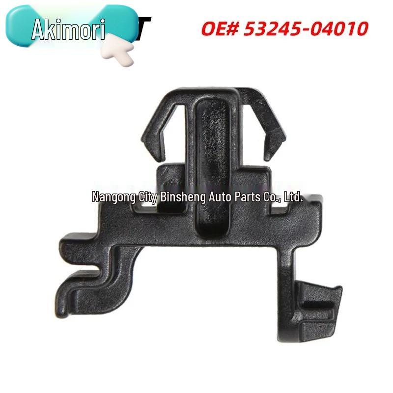 Compatible with OE# 53245-04010 Headlight Clip for Feng: Secures Lower Headlight Panel, Set of 2 PCS.