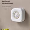 Wall-Mounted Cling Film Dispenser & Fresh-Keeping Bag Organizer