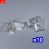 Mattoncini MOC 1x2x1 1x1x1 2x2 Angolo Pannello Finestra Trasparente Mattoncino 6231 4865 91501 Accessori Acquario Blocchi da Costruzione Giocattoli per Bambini
