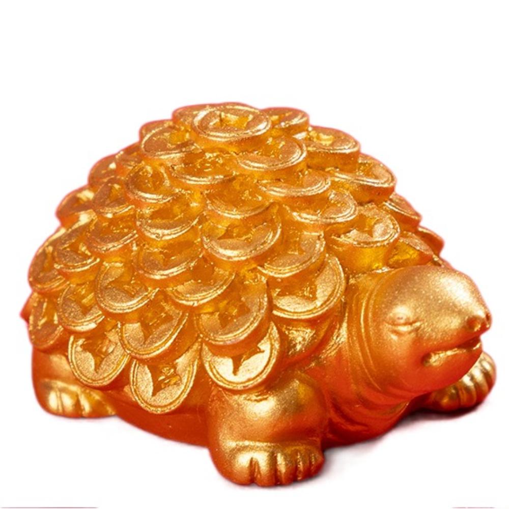 Mini New Year Statue Chinese Style Desktop Decor Cartoon Landscape Ornaments  Desktop