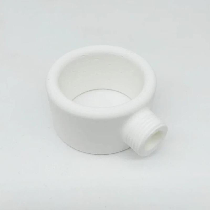 Shower Head Powerful Supercharging Hydromassage 360-Degree Ring Water Spray Spiral Nozzle All-Round Cleaning Shower Head