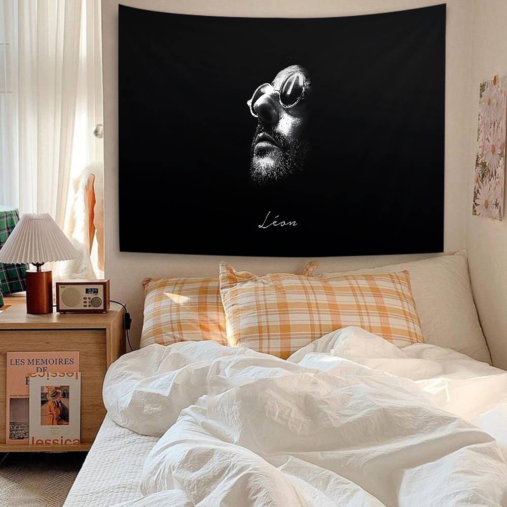 Classic Movie Leon The Professional DIY Wall Tapestry For Living Room Home Dorm Decor Wall Art Decor