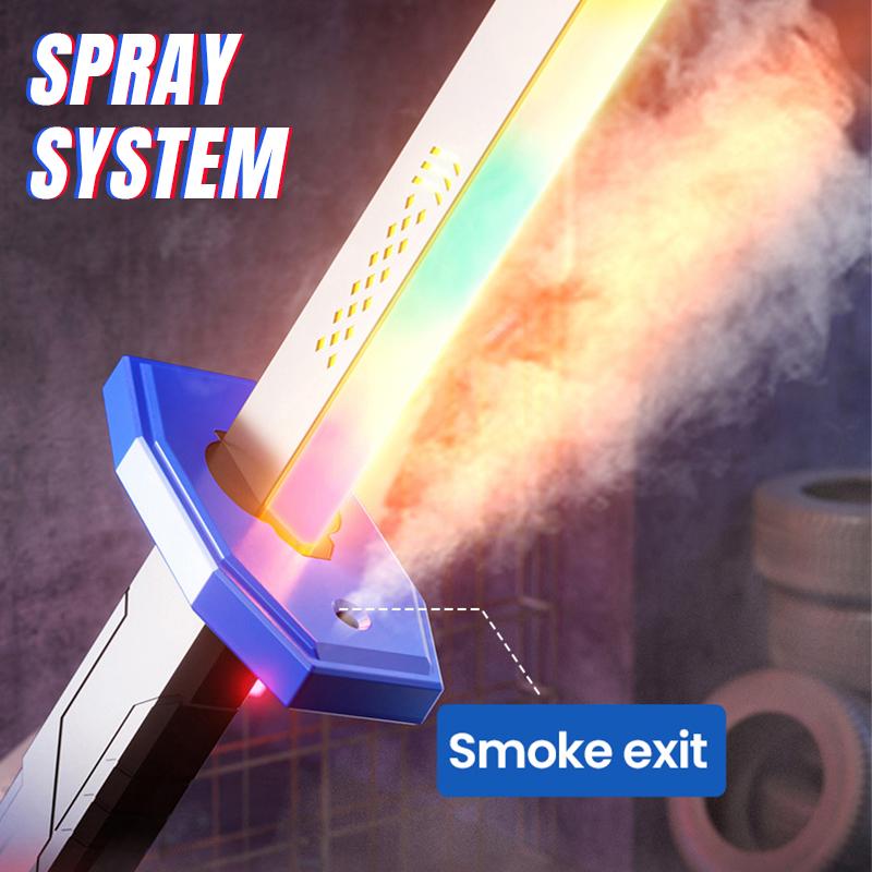 Luminous Toy Bright Sword Multi-Color Flash LED Light Shine Cosplay Sword Toy Game Party Family Interactive Toy For Adult Gifts