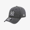 New Era Mlb New York Yankees Pigmentgewaschen Unstrukturiert Baseballkappe Schwarz