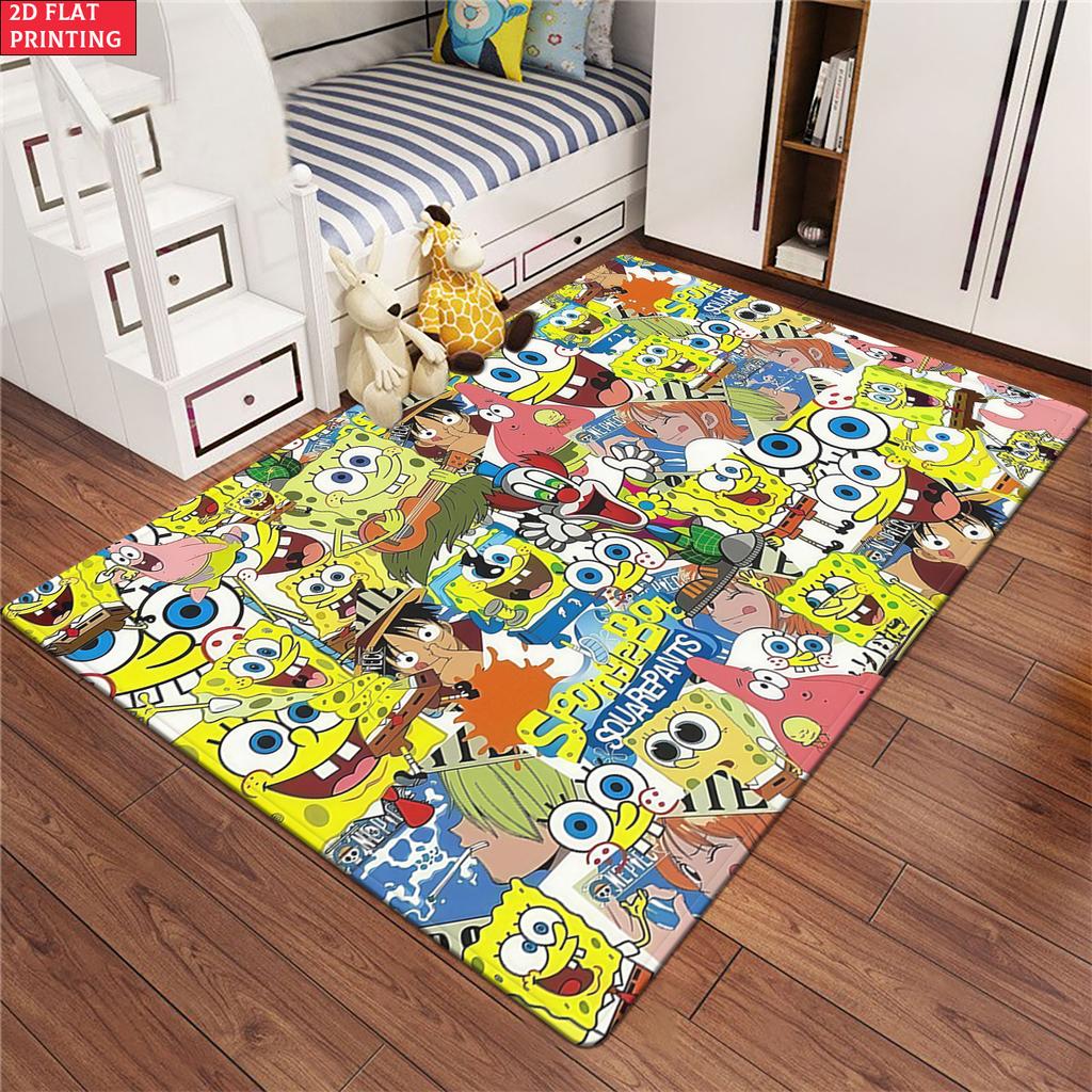 Good partner print Large Room Carpet Non Slip Cartoon Kids Bedroom Living Room Floor Mat Home Decor Children's Play Carpet