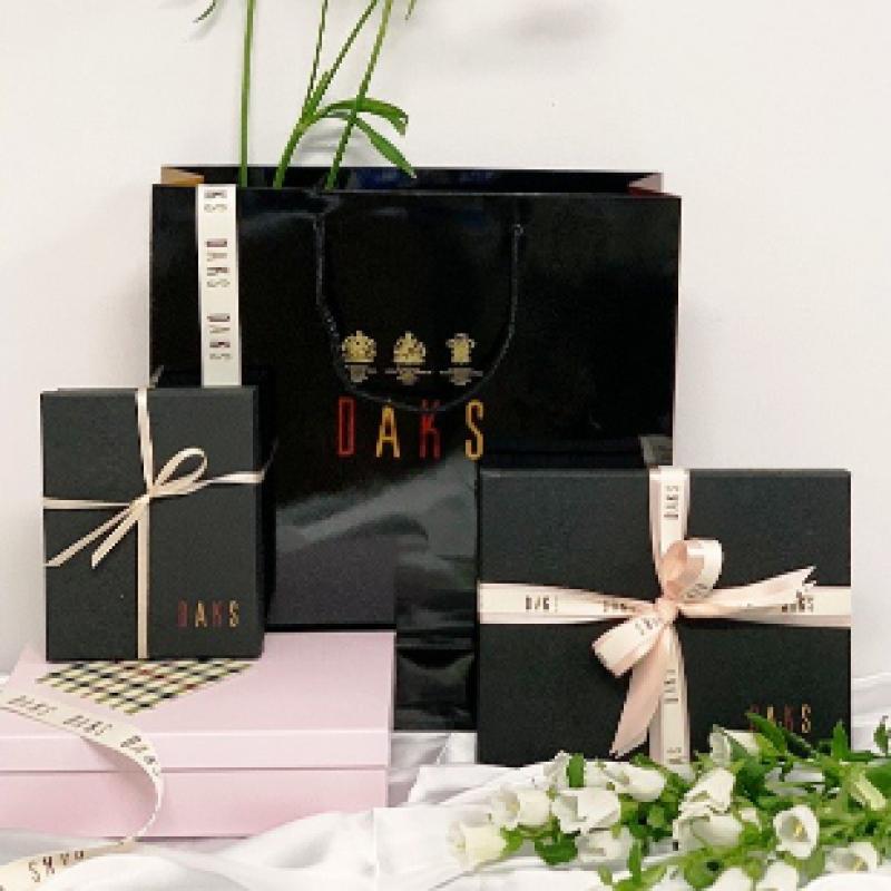 Daks Soft Twotone Leather Keyring Dbho6es09w1