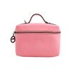 Le Pliage Xtra 16 Logo Embossed Zipper Closure Leather Box Bag Mini Women Handbags Rose-Pink 10187987018